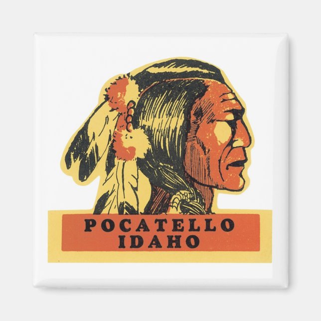 Íman Pocatello, Idaho (Frente)