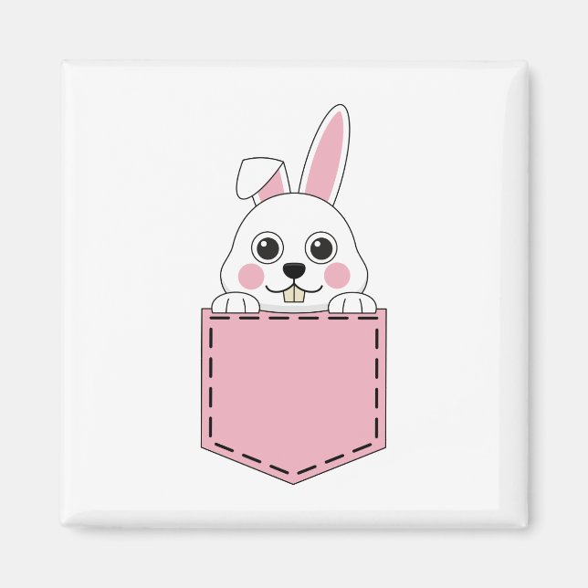 Íman Pocket Pet Bunny (Frente)