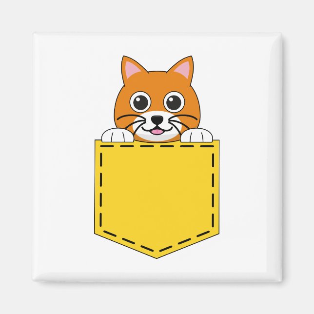 Íman Pocket Pet Cat (Frente)