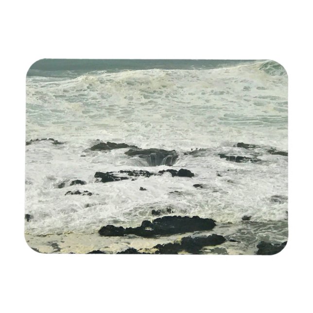 Íman Poço de Thor, Cabo Perpetua, Costa do Oregon (Horizontal)