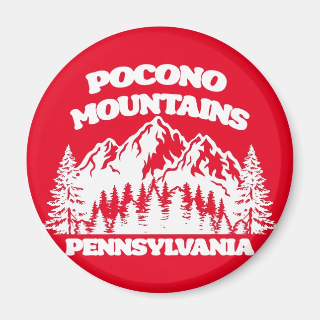 Íman Pocono Mountain Pensilvânia (Frente)