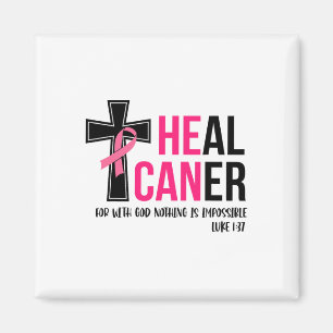Íman Pode Curar Cancer de Fita Cristã de Fita Cancer Aw