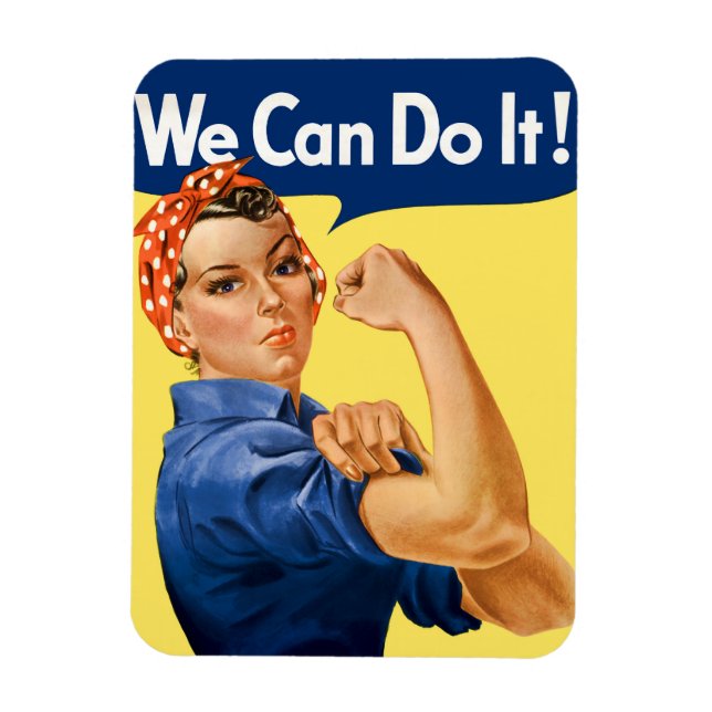 Íman Podemos Fazer Isso! Rosie the Riveter (Vertical)