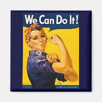 Podemos Fazer Isso! Rosie the Riveter Vintage WW2
