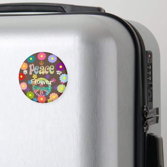 Íman Poder das Flores dos anos 60 (In Situ (Luggage))