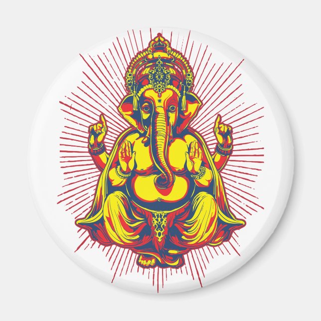 Íman Poder de Ganesh (Frente)
