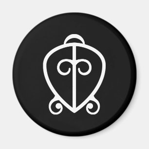 Íman Poder de Odo Nnyew Fie Kwan   do símbolo do amor