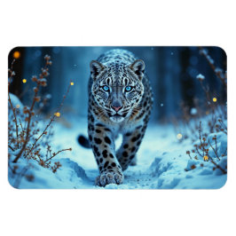 Íman Poderoso predador, neve, beleza fria