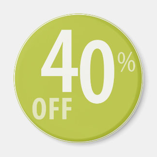 Íman Poderoso sinal de 40% OFF SALE - Magnets