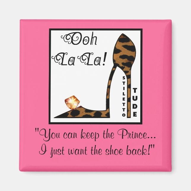 Íman Podes Ficar Com O Príncipe, Só Quero A Calçado De  (Frente)