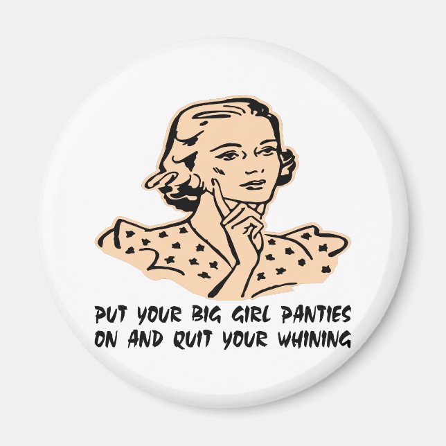 Íman Põe As Tiras De Sua Garota E Pára De Chorar. (Frente)