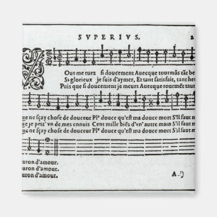 Íman Poema à música por Jean Antoine de Baif
