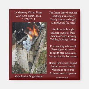 Íman Poema de Fogo do Magnet Manchester