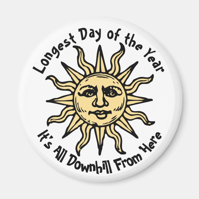 Íman Poema de Solstício de Verão (Frente)