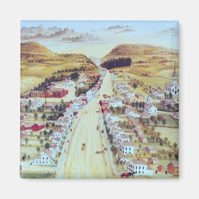 Íman Poestenkill, Nova Iorque, c.1855 (Frente)