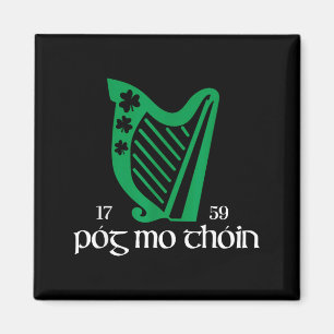 Íman Póg Mo Thóin Irlanda Divertido Sortudo Irlandês Ve