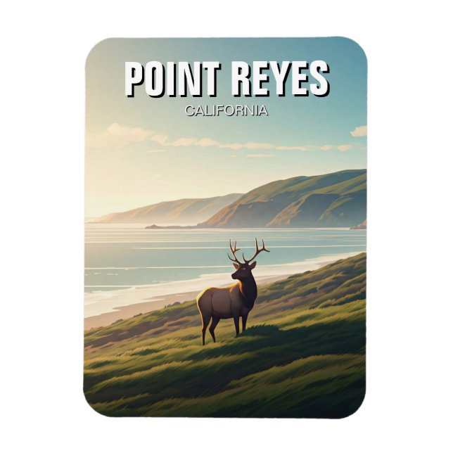 Íman Point Reyes National Seashore Elk (Vertical)