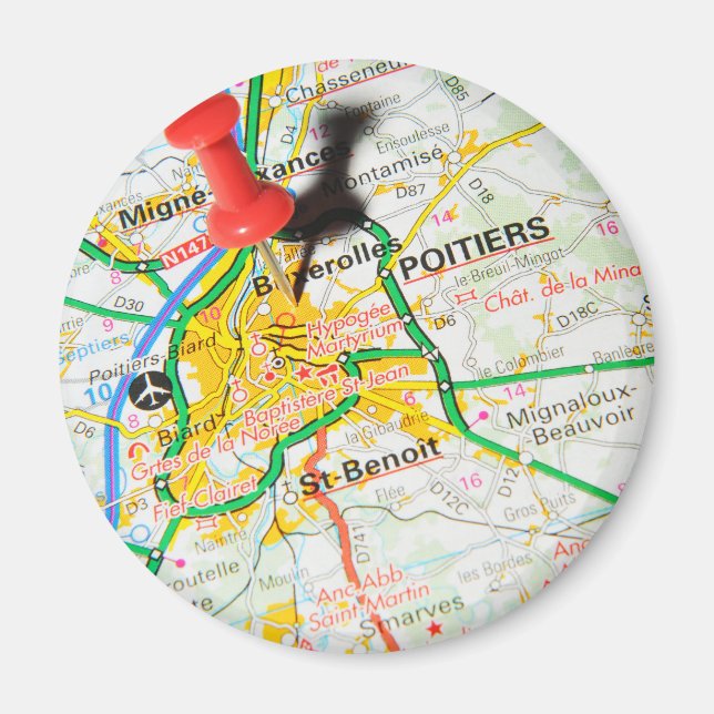 Íman Poitiers, França (Frente)