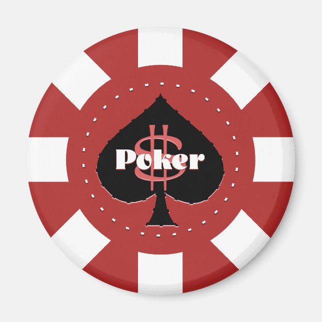 Íman Poker Chip Magnet (Frente)