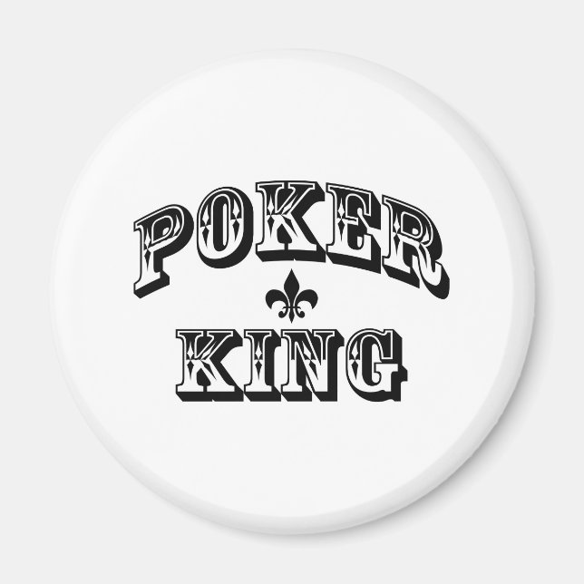Íman Poker King (Frente)