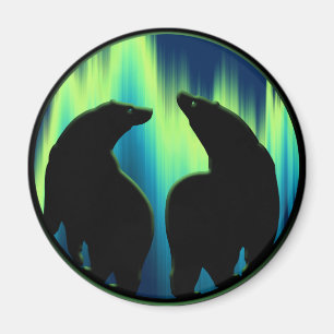 Íman Polar Bear Fridge Magent Willife Art Kitchen Gift