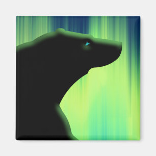 Íman Polar Bear Fridge Magent Willife Art Kitchen Gift