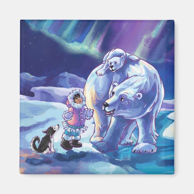 Íman Polar Pals (Frente)