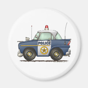 Íman Polícia do carro de polícia