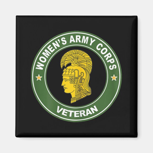 Íman Polícia Militar de Mulheres Veterano (Frente)