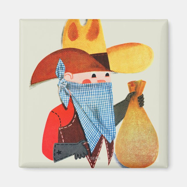 Íman Policiais e Ladrões (Frente)