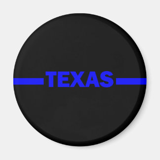 Íman Policial Thin Blue Line TEXAS