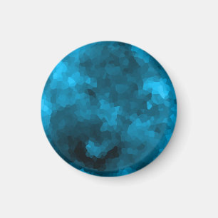 Íman Poligonal azul