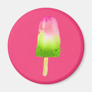 Íman Polinês de pop de Arte de Framboesa Verão