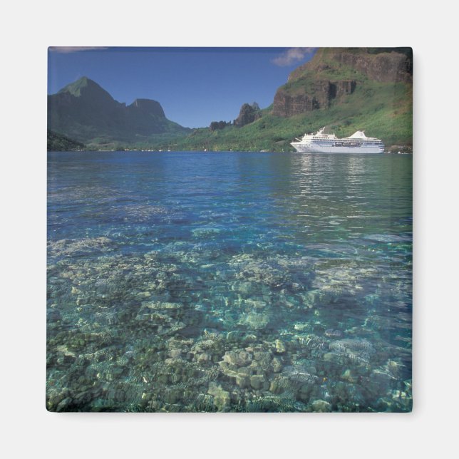 Íman Polinésia Francesa, Moorea. Baía de Cooks. Navio c (Frente)