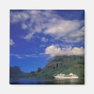 Íman Polinésia Francesa, Moorea. Baía de Cooks. Navio d