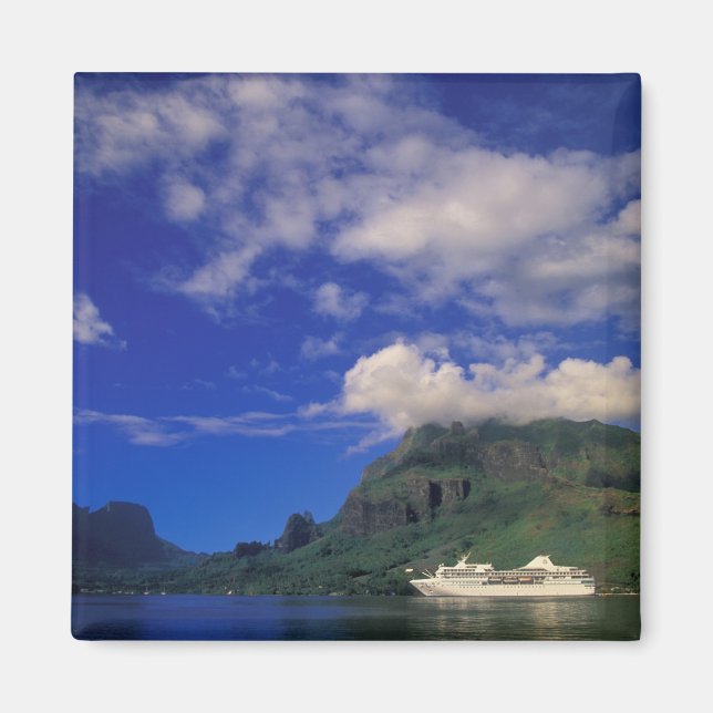 Íman Polinésia Francesa, Moorea. Baía de Cooks. Navio d (Frente)