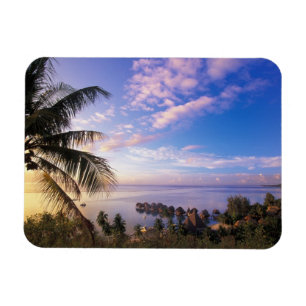 Íman Polinésia Francesa, Moorea. Vista da Baie de