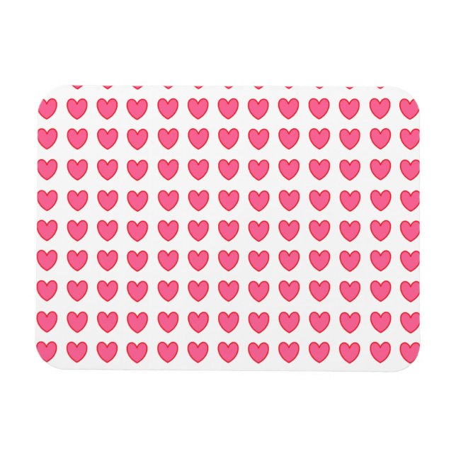 Íman Polka Hearts (Horizontal)