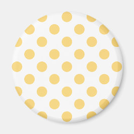 Íman Polkadots amarelos