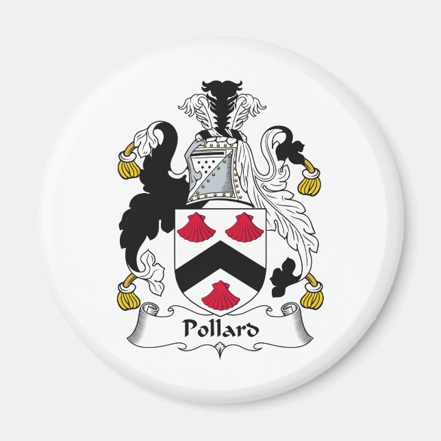Íman Pollard Family Crest (Frente)