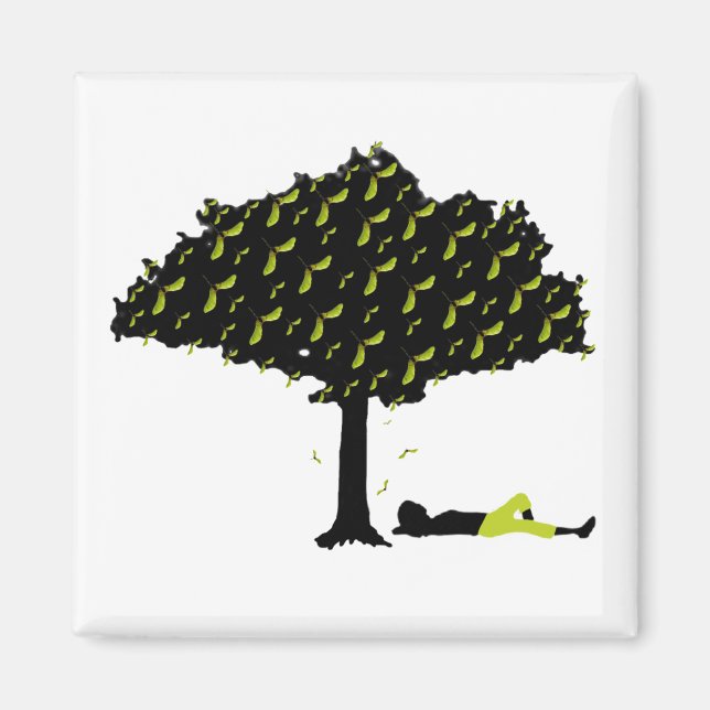 Íman Polly Nose Tree Magnet (Frente)