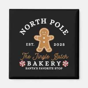 Íman Pólo Norte Natal O Lote Jingle Padaria Papai Noel