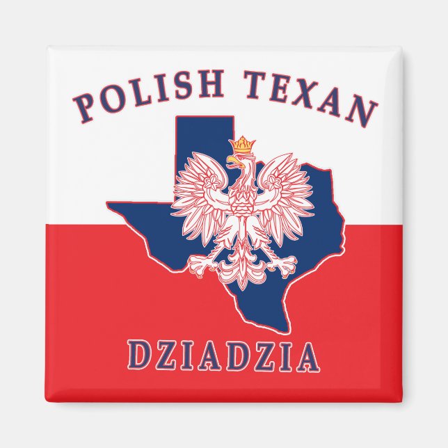 Íman Polonês Texan Dziadzia (Frente)