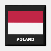 Polônia* Flag Magnet