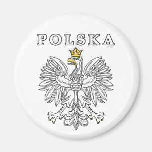 Íman Polska Com Águia Polonesa