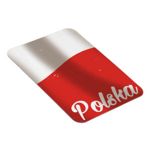 Íman Polska, pôster de viagem vintage da Polônia