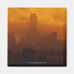 Íman Poluição atmosférica na cidade