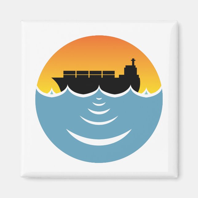 Íman poluição sonora dos oceanos (Frente)