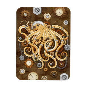 Íman Polvo Steampunk Retro Fantasia Mecânica