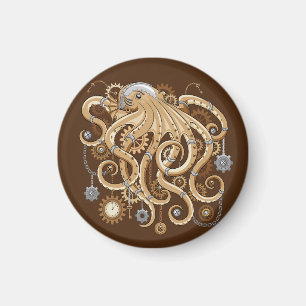 Íman Polvo Steampunk Retro Fantasia Mecânica